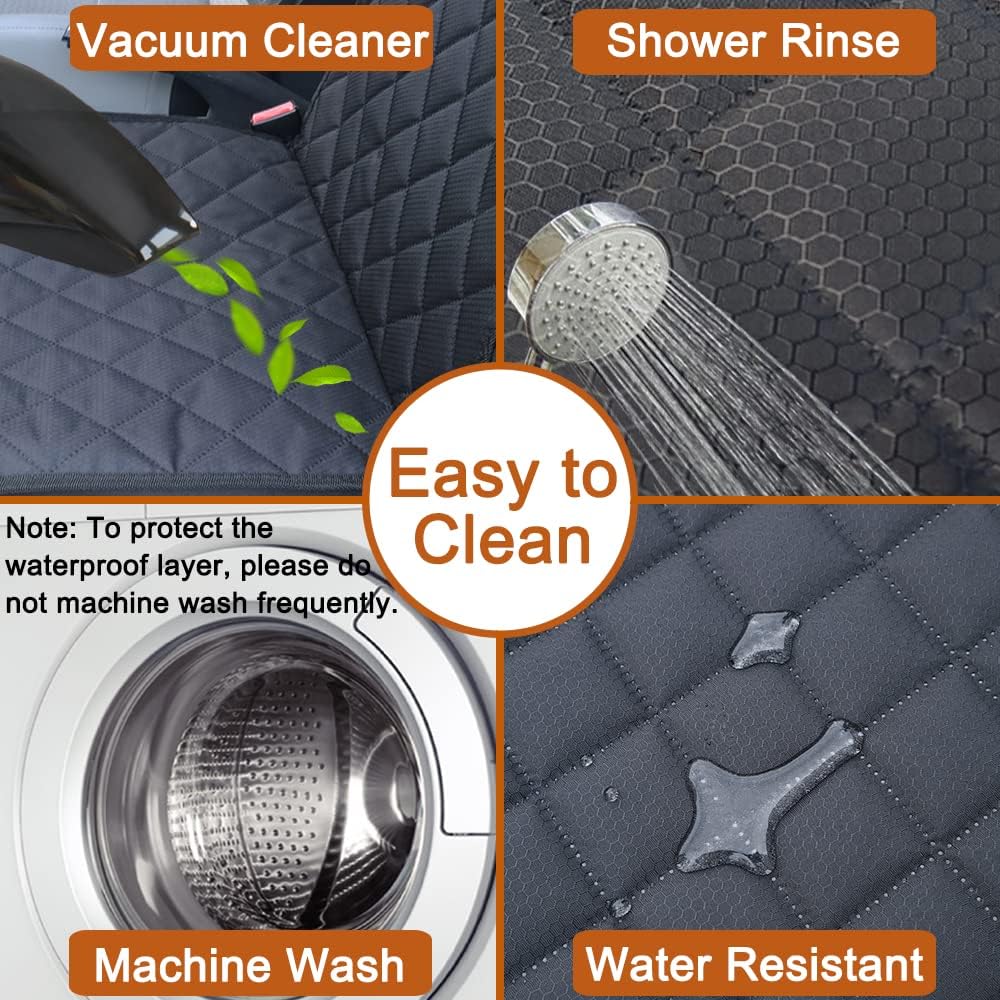 Paw Jamboree Car Front Seat Covers for Dogs Scratch-Proof Pet Car Seat Cover Non-Slip Car Seat Protector for Dogs Bucket Seat Cover - Image 5