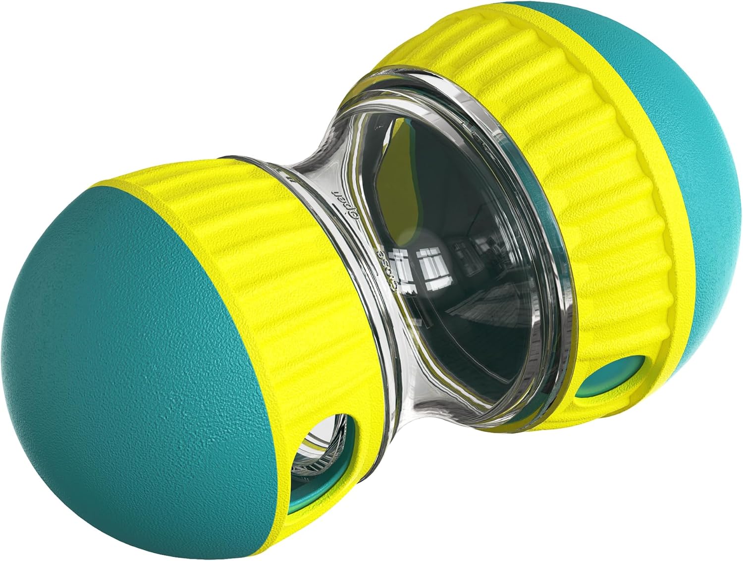 Adjustable Tough Slow Feeder Dog Puzzle Toy, Treat Dispensing Ball for Mental Stimulation & Training - Interactive Food Dispenser to Keep Small Medium Large Dogs Busy Indoor Outdoor (Green) - Image 8