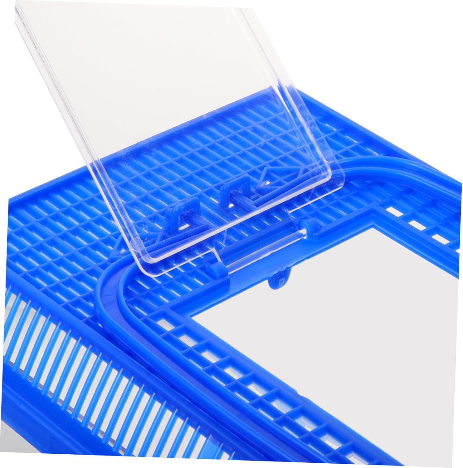 SUPVOX Red Eared Slider Turtle Tank Pet Feeding Box with Ramp Reptile Habitat Tank - Image 4