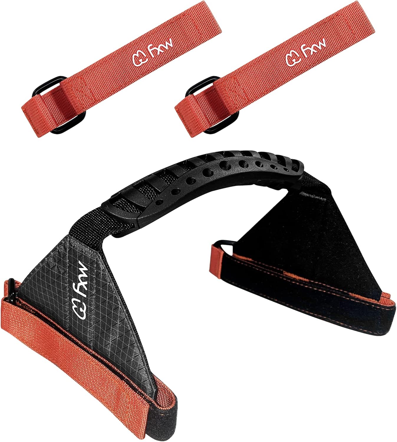 FXW Easy-Carry Straps, Fit 8-Panel of All Heights Dog Playpen, Designed for RV Trips, Orange│Patent Pending