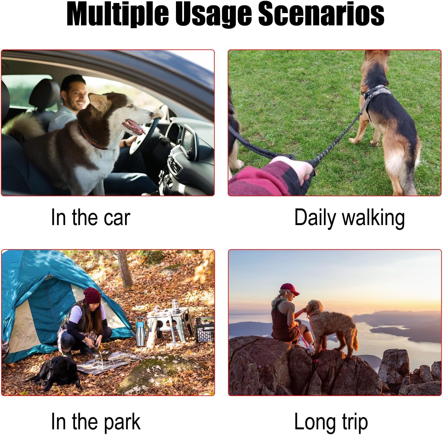 Dog Water Bottle, 27oz(750ml) Large Portable Dog Water Bottle, Dog Travel Water Bottle, Dog Water Bottle Dispenser, Stainless Steel Pet Travel Cup Outdoor Dog Water Bowl Bottle (Gray) - Image 8