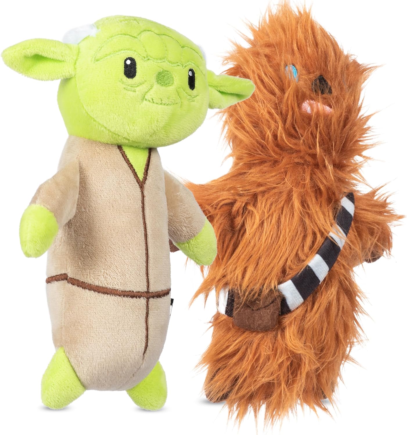 STAR WARS for Pets 2piece Multipack Dog Toys, YODA and Chewbacca Bobo Style Dog Toys Plush Toys Fabric Plush Dog Toy, Squeaky - Image 7