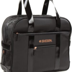 Sherpa Tote Around Town Travel Pet Carrier with Stay Clean Technology - Black, Small