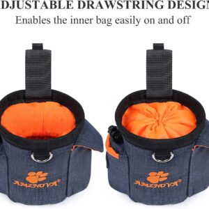 AMZNOVA Dog Treat Bag Treatnow Dog Treat Pouch, Training Pouch with Wa...