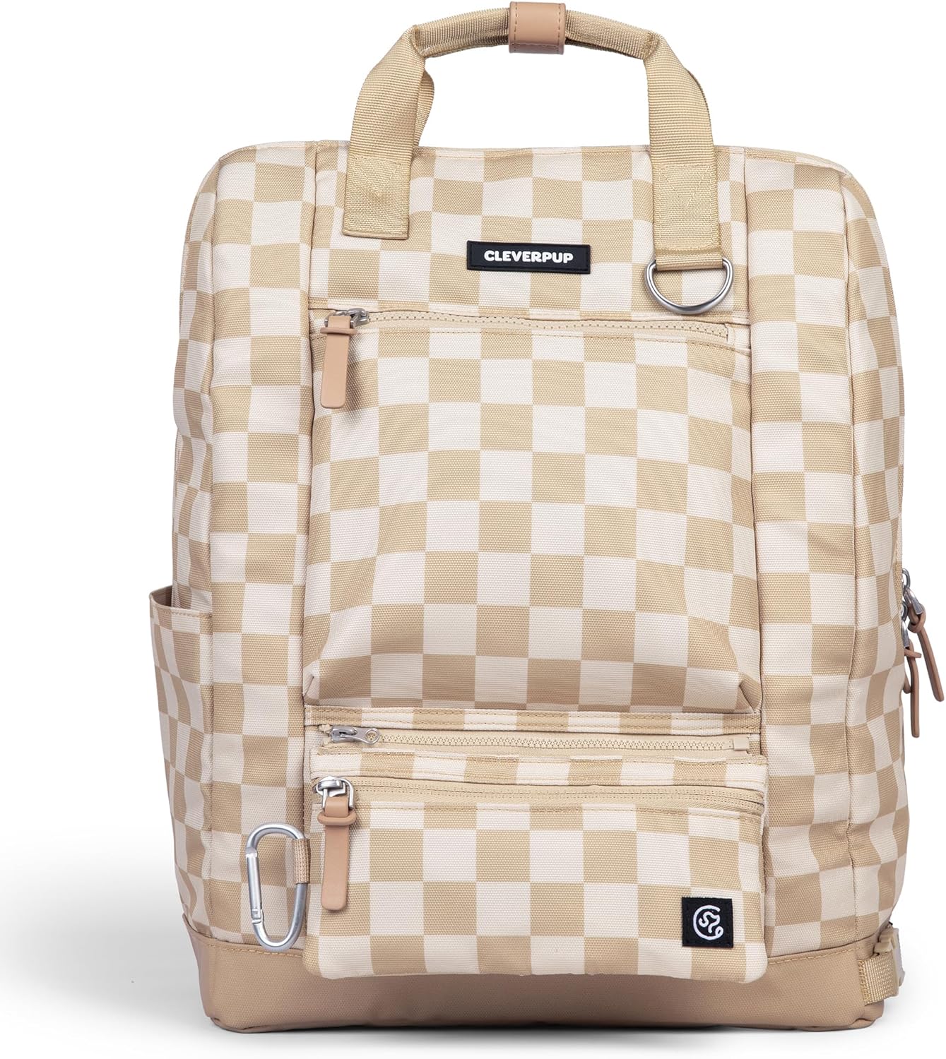 Ultimate Dog Travel Bundle Large 7-piece Bistro Box Dog Travel Kit & Porter Dog Gear Backpack in Checkerboard - Image 3