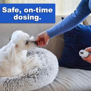 Pet Medicine Timer-Pill Bottle Organizer-Medication Tracker-Reminder- Shows How Long Since Last Dose-Attach to Original Prescription Bottle Cap