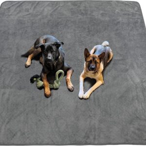 Dog Pee Pad Washable Extra Large, Instant Absorb Thicker Training Pads Non-Slip Pet Playpen Mat, Waterproof Reusable Floor Mat Ideal for Puppy Senior Dog Whelping Incontinence Housebreaking 65x48 Inch