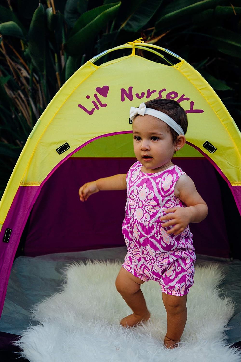 Pacific Play Tents Lil Nursery - Portable Play Tent and Sun Shelter for Infants and Toddler - Image 7