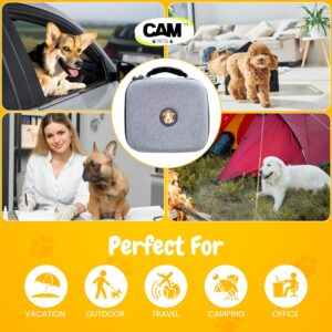 Insulin Cooler Travel Case for Dogs – Take Your Diabetic Dog Anywhere with This All-in-One Dog Travel Bag for Dogs – Includes Diabetic Supplies – Frozen Insulin Travel Case, Sharps Container