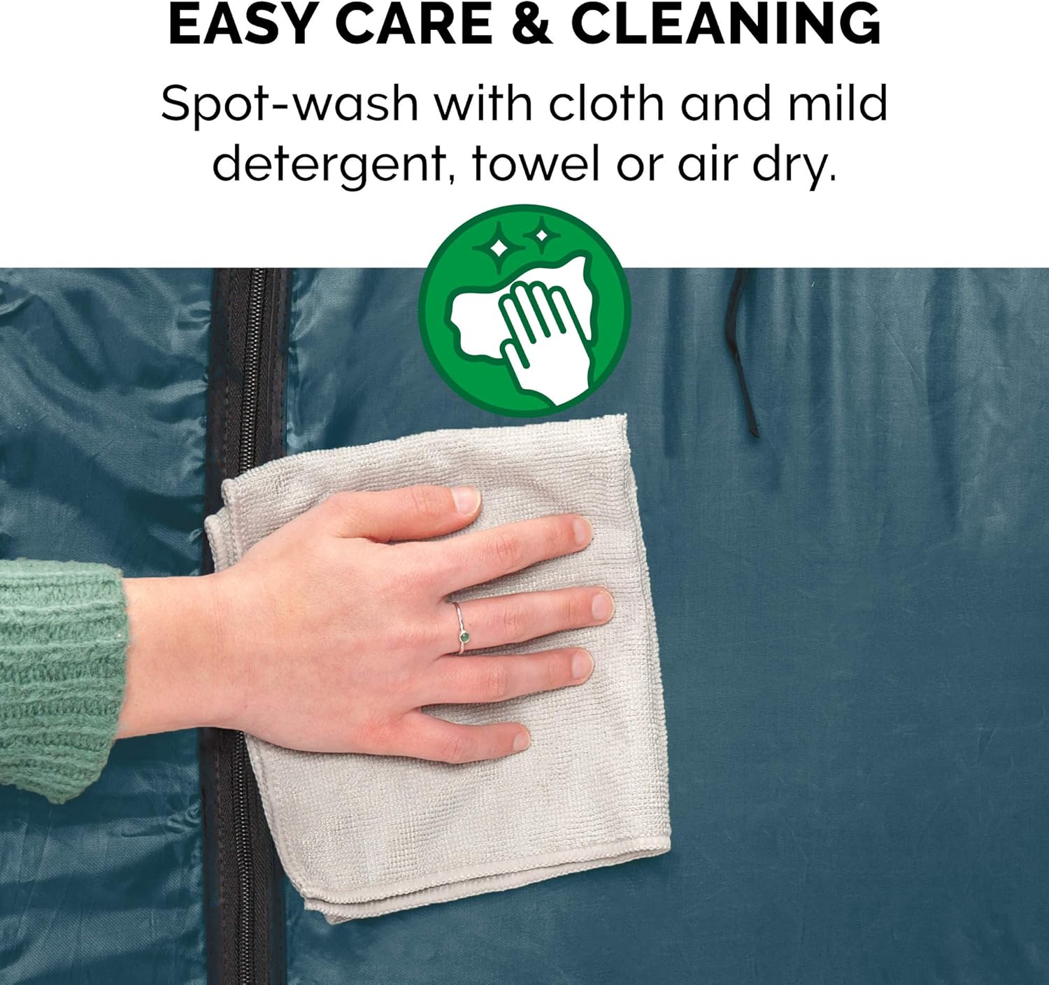 Furhaven Portable Dog Playpen Cat Tent, Pet playground/kennel foldable indoor outdoor zippered puppy crate - Sailor Blue, Large - Image 7