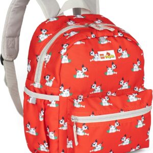 LEGO DUPLO BLOCK BACKPACK, Toddler-Sized School and Travel Bag for Boys and Girls, Dog Print