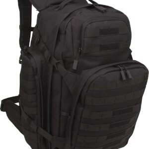 SOG Barrage Tactical Internal Frame Backpack, 64.3-Liter Storage, Black